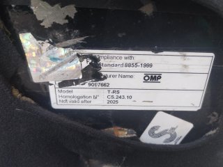 Baquet OMP TRS-E Negro