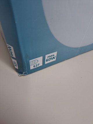 Lámpara techo E27 blanca Eglo