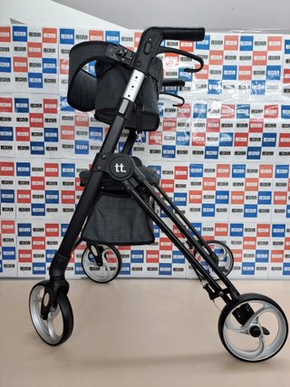 Andador con asiento regulable cesta desmontable Carlett Lett Ride