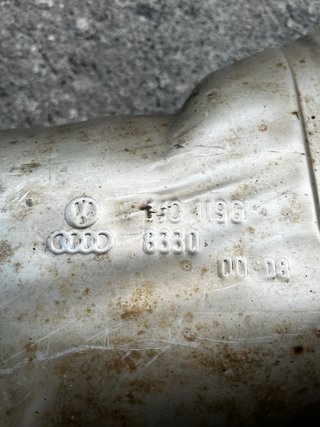 Tubo de escape 1.9 TDI
