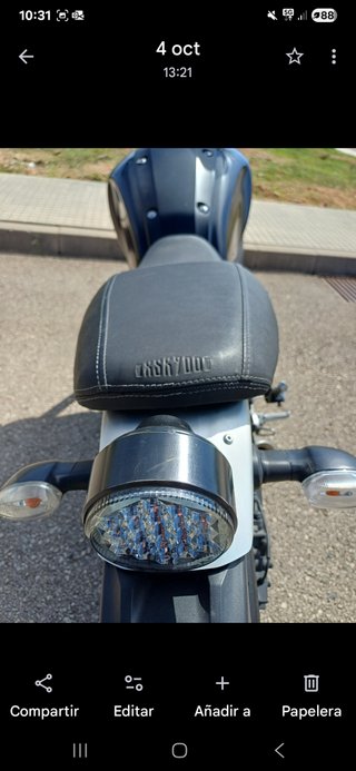 Yamaha XSR 900 2016 Negra