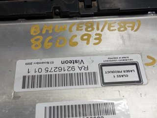 SISTEMA AUDIO / RADIO CD BMW SERIE 1 BERLINA (E81