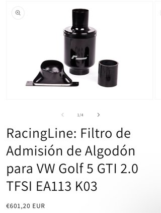 Admision 2.0 tsi y tfsi