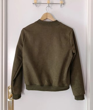 Chaqueta bomber verde oliva T-U