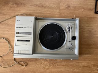 Philips Music Centre 1231 Tocadiscos Cassette HIFI