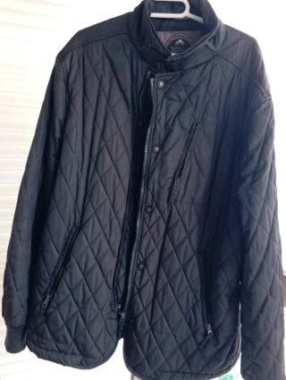Chaqueta acolchada Ganesh azul marino