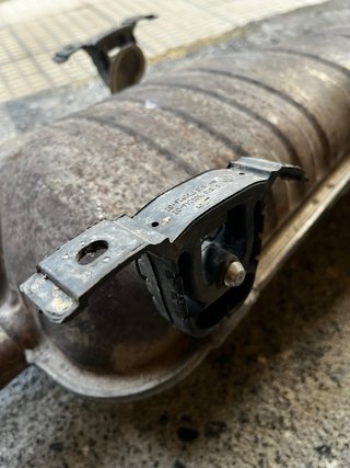 Intermedio y silenciador BMW E46 328i