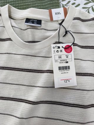 Camiseta de rayas LEFTIES XXL