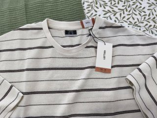 Camiseta de rayas LEFTIES XXL