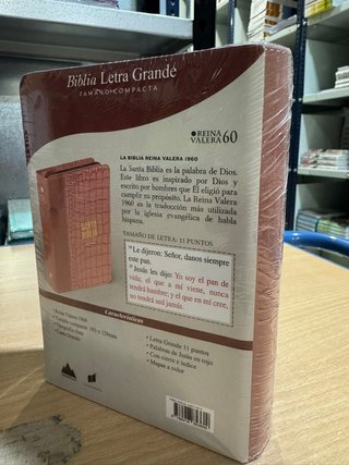 Biblia RVR 1960 Compact L Grande Cierre - Safeliz