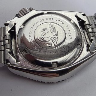 Seiko 7002-7000 Automático Hombre Negro
