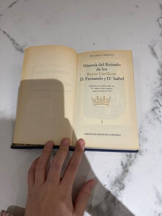 Libro Historia del Reinado de los Reyes Católicos