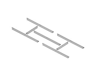 Base per casetta metallica Gardiun 2,4 m²