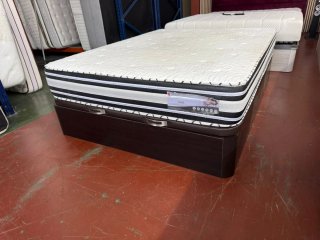 Colchón Bedland 150x190 y Canapé Wengue