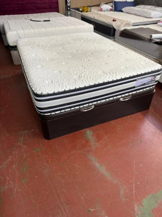 Colchón Bedland 150x190 y Canapé Wengue