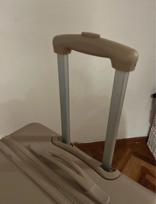 Maleta grande Malera 75cm dorada (1 uso)