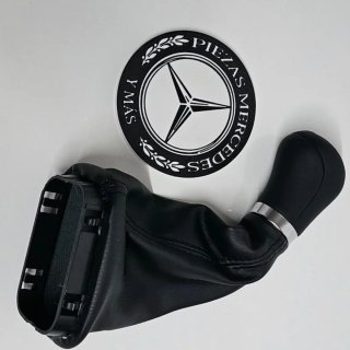 Pomo piel negro Mercedes V Viano w639