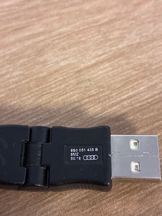 Cable cargador USB Audi