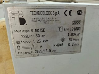 Motor cámara frigorífica mochila