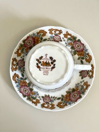 Servizio Tè Vintage Pontesa Windsor Ironstone 20pz