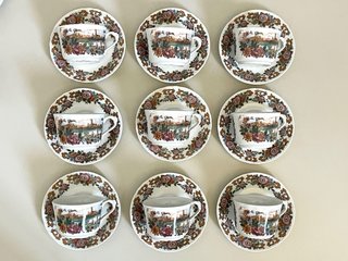Servizio Tè Vintage Pontesa Windsor Ironstone 20pz