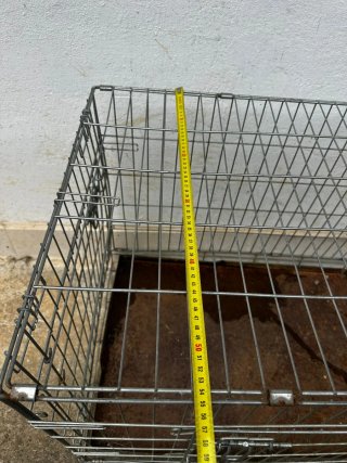 Jaula metálica para perros