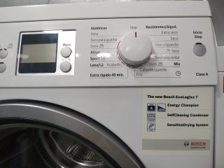 Secadora Bosch 7kg Clase A de Condensación