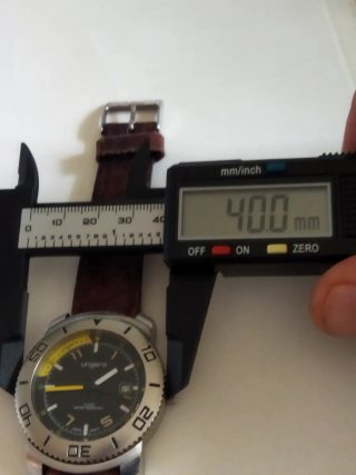 Reloj Ungaro Cuarzo Hombre Marrón/Plata