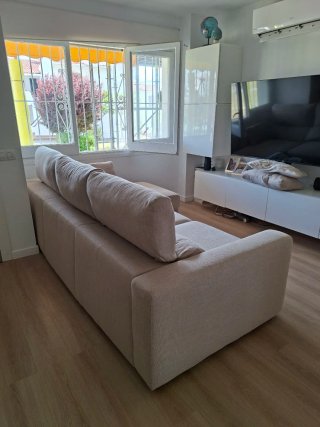 Sofá IKEA ESKILSTUNA beige tela