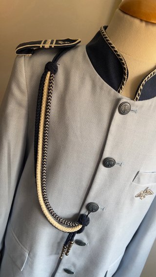 Chaqueta Traje Comunión Niño Azul  T-12