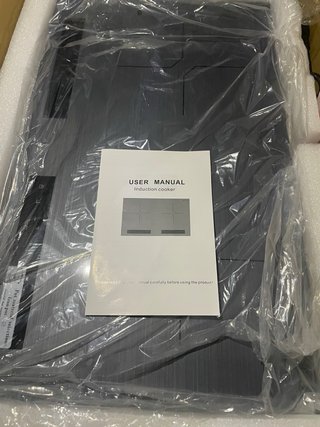 Placa inducción portátil 2 fuegos (nueva)