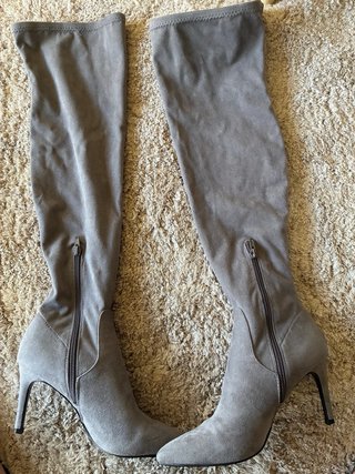 Botas altas tacón Steve Madden. Nuevas.A estrenar.