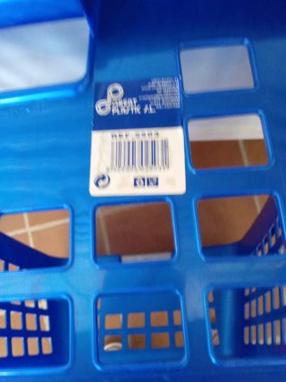 Cubeta Plástico Azul
