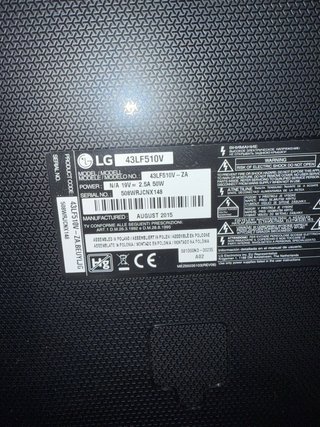 TV LG 43 Full HD 43LF510V