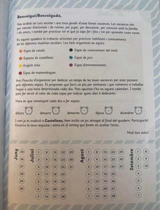 Faré 6è de Primària quadern d'estiu repàs de 5è...