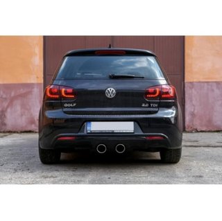 Paragolpes trasero Volkswagen Golf 6 VI tipo R20