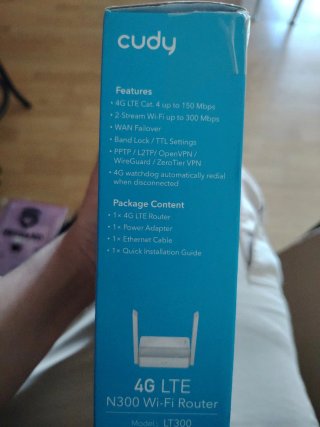 Cudy LTE N300 Router Wi-Fi