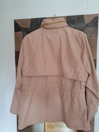 Parka beige mujer