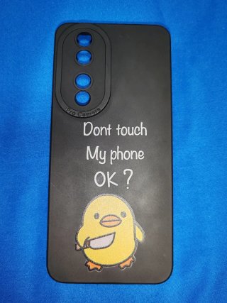 Funda móvil No toques mi teléfono honor 90