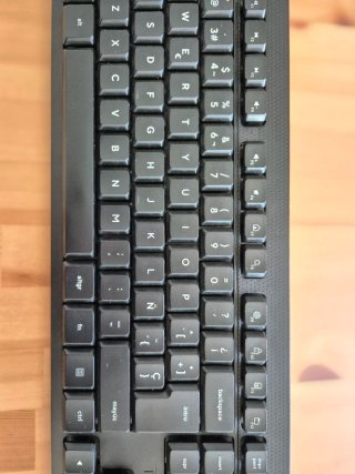 Teclado Trust Inalámbrico Silencioso Negro