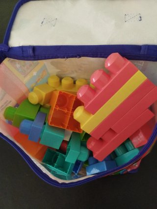 Mega Bloks Bolsa Construcción Fisher-Price 60 Piez