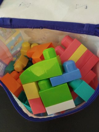 Mega Bloks Bolsa Construcción Fisher-Price 60 Piez