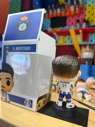 Muñeco personalizado de tu equipo favorito