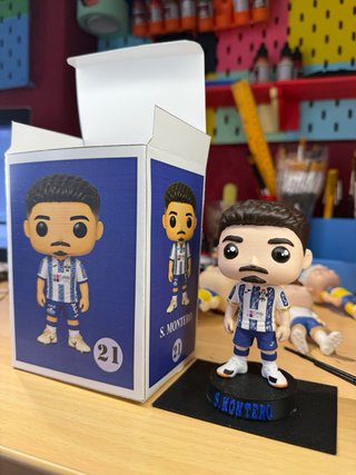 Muñeco personalizado de tu equipo favorito