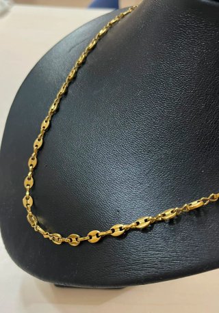 Elegante Cadena Calabrote 60cm Acero 316L