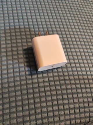 Adaptador Carga Rápida USB C 20W Blanco