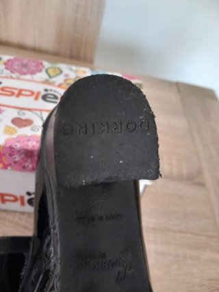 Zapatos de tacón charol mujer T.37