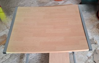 Mesa de ordenador/escritorio madera y metal
