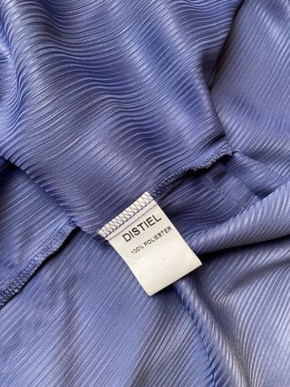 Blusa o camisa azul añil señora Talla 46