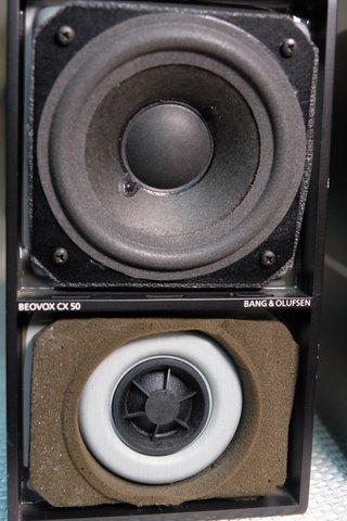 Altavoces Bang & Olufsen CX 50 para reparar